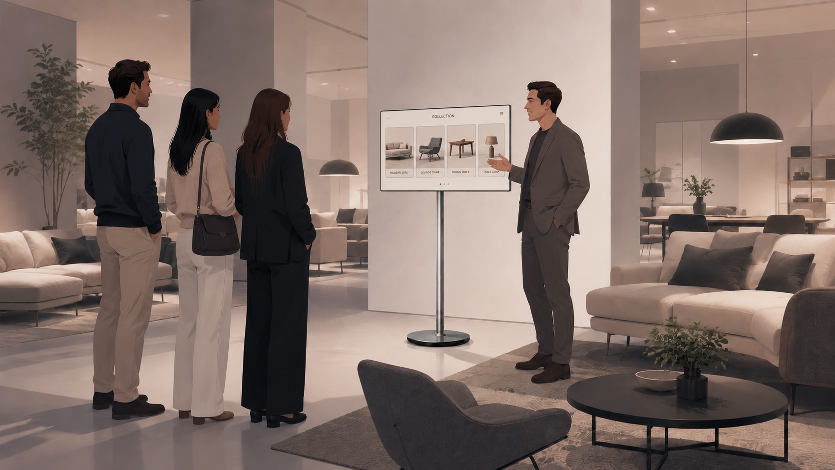 Smart Display retail setup